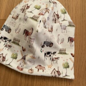 Wendebeanie - Bauernhof