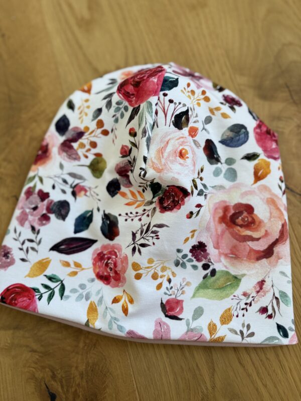Wendebeanie - Blumen Sommer
