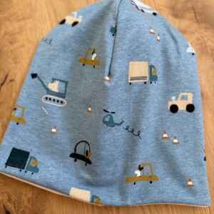 Wendebeanie - Fahrzeuge klein