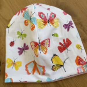 Wendebeanie - Schmetterling