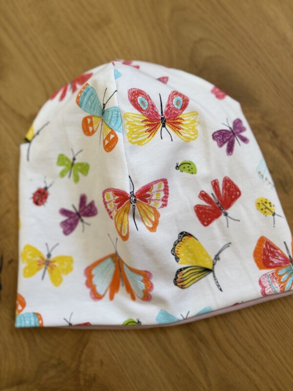 Wendebeanie - Schmetterling