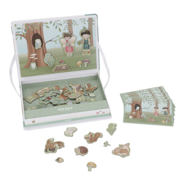Little Dutch - Magnetpuzzle Forest Friends – Bild 2