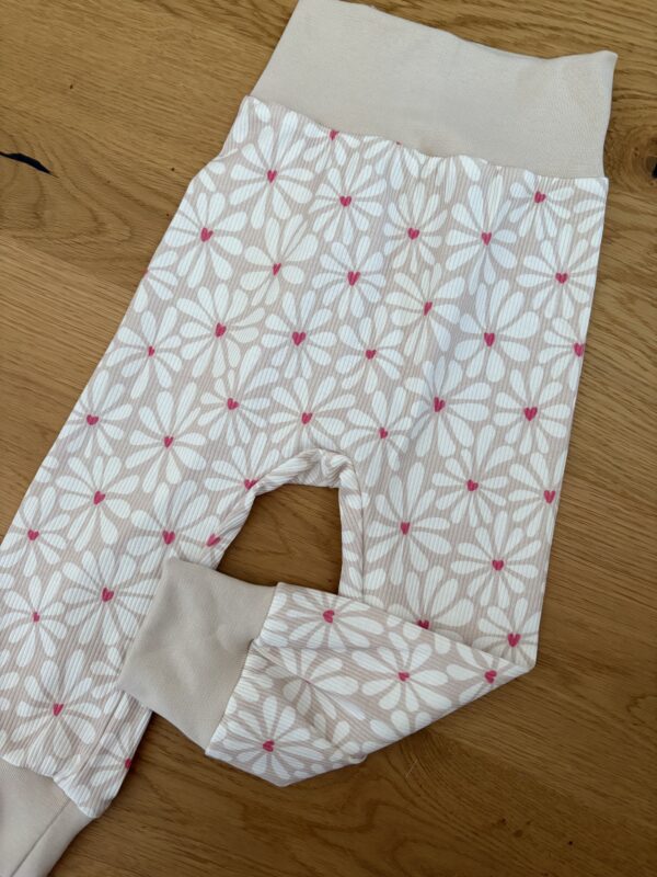 Pumphose - Herz pink
